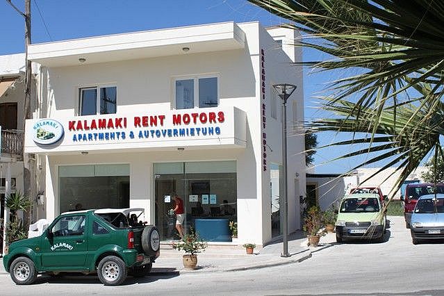 Kalamaki Rent Motors - Apartments & Autovermietung - Office 2011