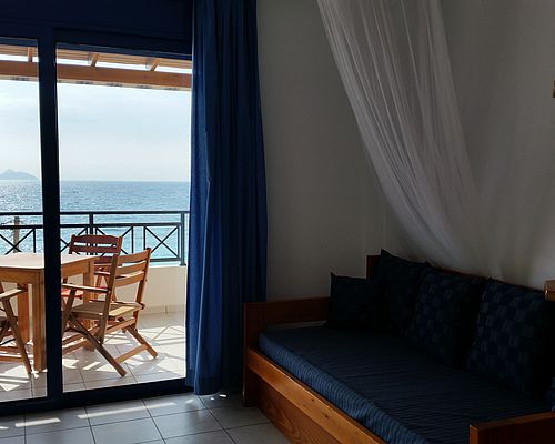 Zimmer mit Meeresblick - KALAMAKI HOLIDAYS