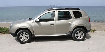 Dacia Duster 4x4 - Mietwagen KALAMAKI HOLIDAYS