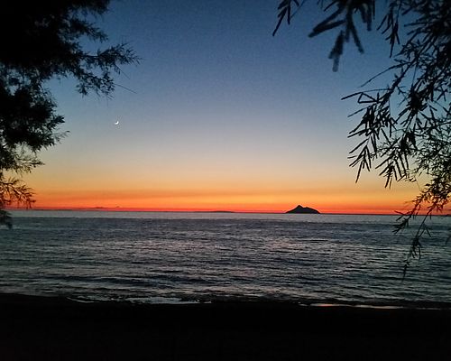Sonnenuntergang - Meer - Strand von Kalamaki