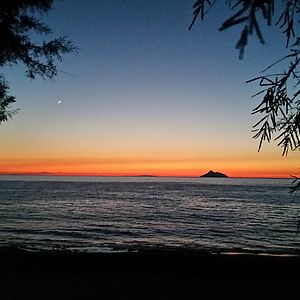 Sonnenuntergang - Meer - Strand von Kalamaki
