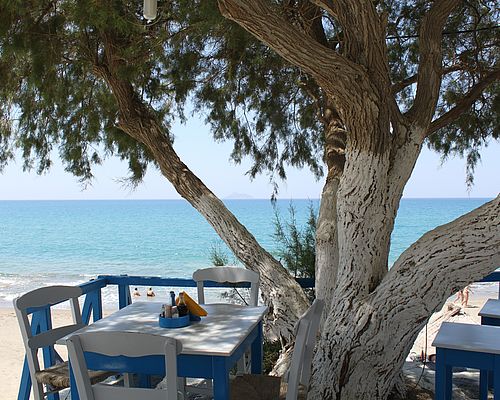 Veranda am Strand von Kalamaki - KALAMAKI HOLIDAYS