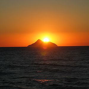 Sonnenuntergang am Meer - Strand von Kalamaki